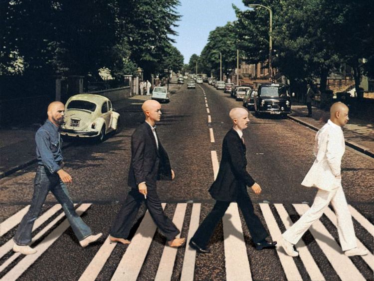 Just a little background... - Thanks to Hair, Inc. very few people knew that the Fab Four were really the Bald Four.