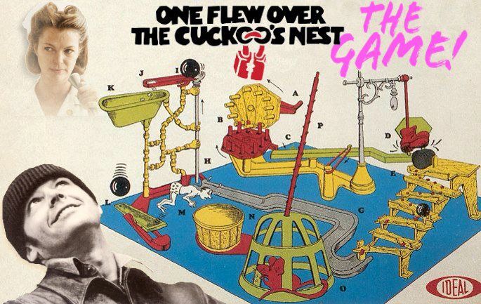 One Flew Over the...  Mousetrap? - I'm fairly positive they literally just repackaged the game Mouse Trap.