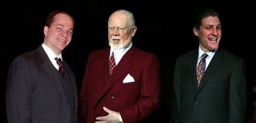 Don Cherry's Wardrobe: The Origin - George and Neal with Don Cherry and one of his tamer getups.